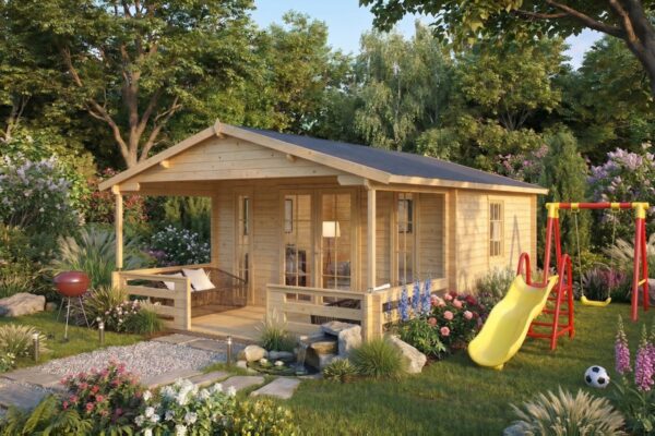 Vierasmaja 15m² / 6 x 4 m / 44mm