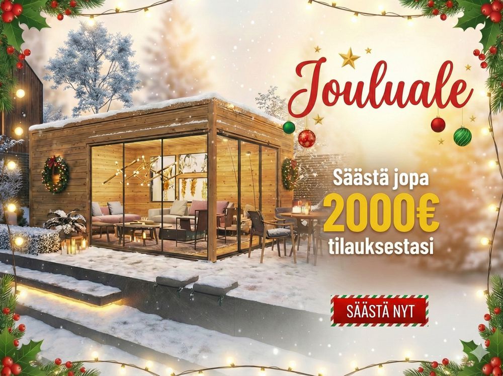 Säästä jopa 2000€ tilauksestasi