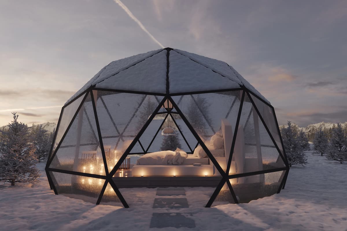 Glamping-mökit