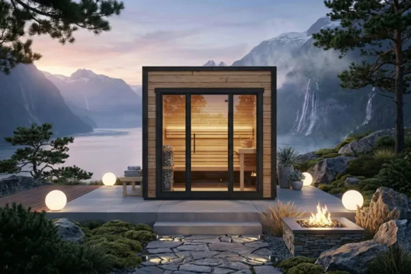 Pihasauna "Sogne" 5m² / 3 x 2 m / 40mm